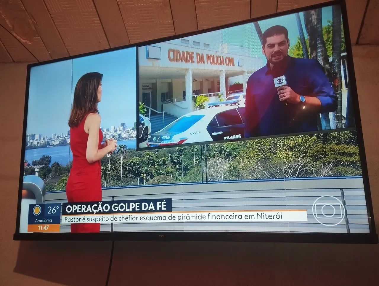 Smart TV TCL 43 Android - Funcionando tudo 100%