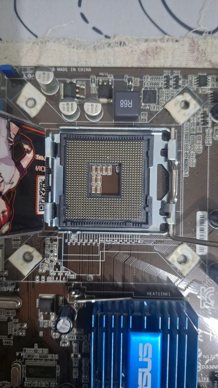 Placa mae lga 775 - Foto 4