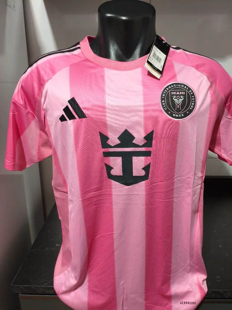 Camisa Inter Miami Adidas Rosa - Foto 2