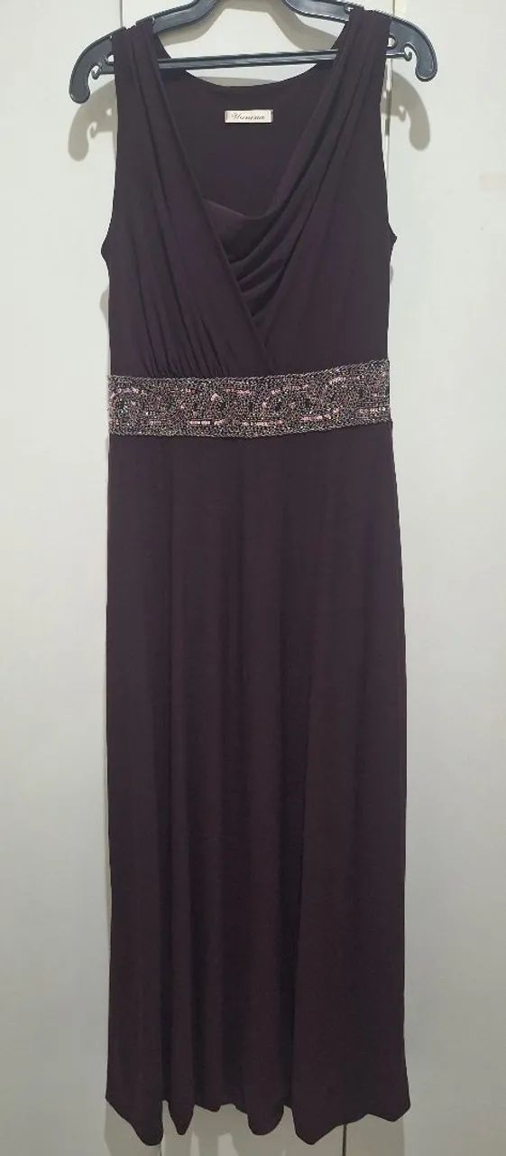 Vestido de festa com echarpe - Foto 2