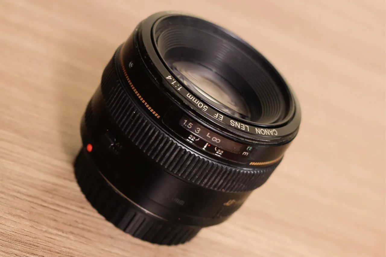 Lente canon 50mm 1.4 - Foto 3