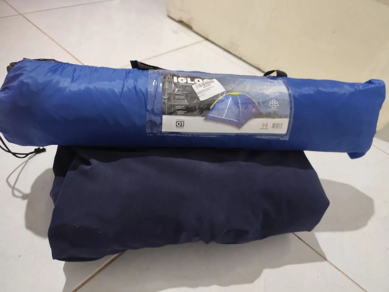 Barraca + Colchão inflável 