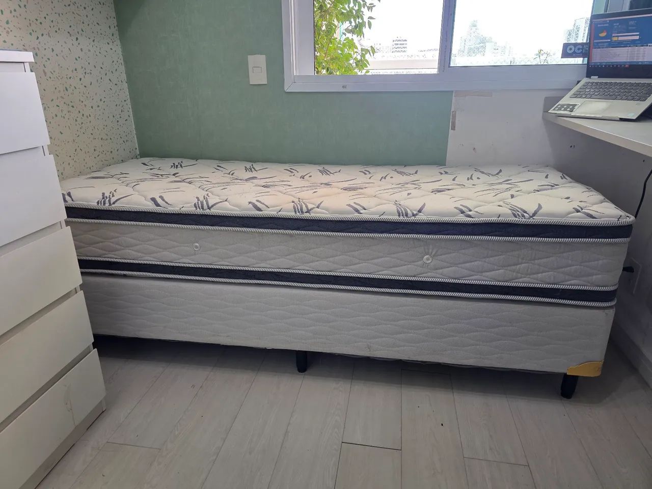 Cama Box solteiro 
