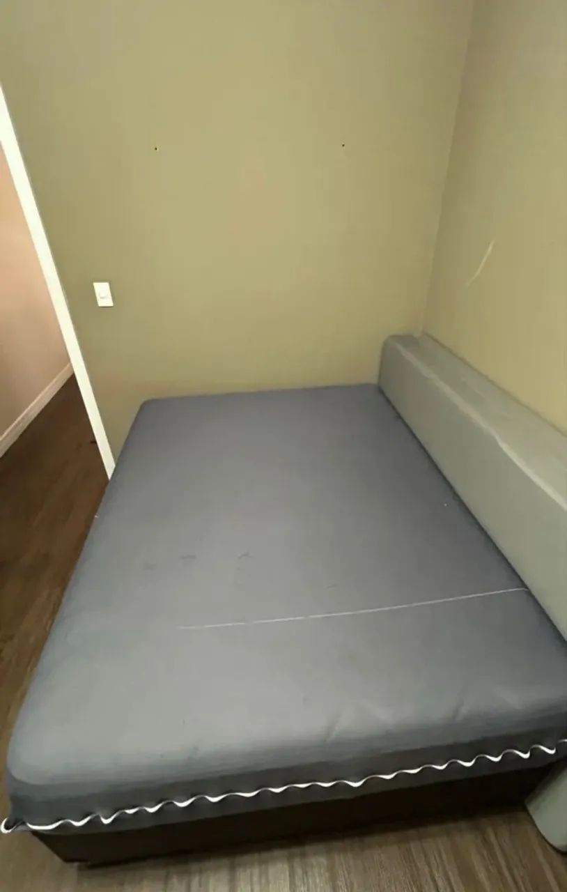 Cama baú de casal com colchão  - Foto 4