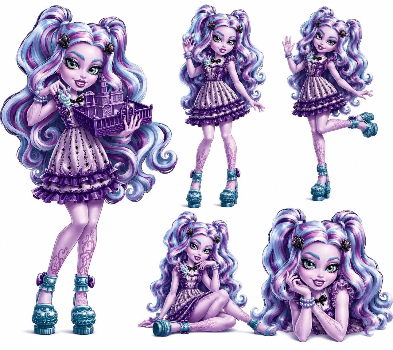 Boneca monster -Twyla Fearbook  - Foto 2