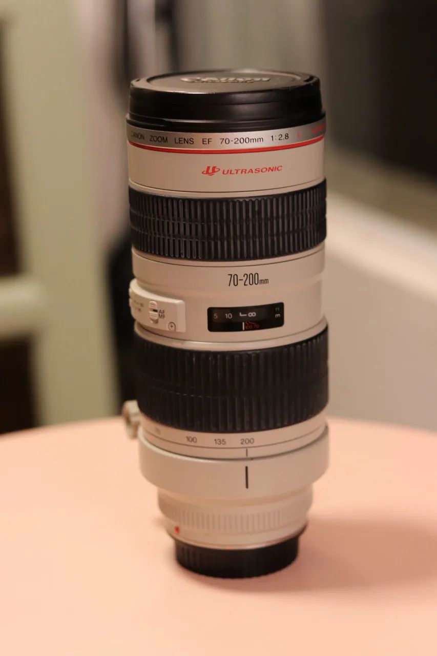 Lente Canon 70-200 f/2.8 L USM EF | Pouquíssimo uso