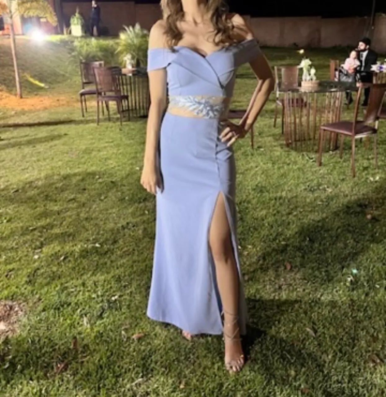 Vestido azul serenity TAM 36 - Foto 3