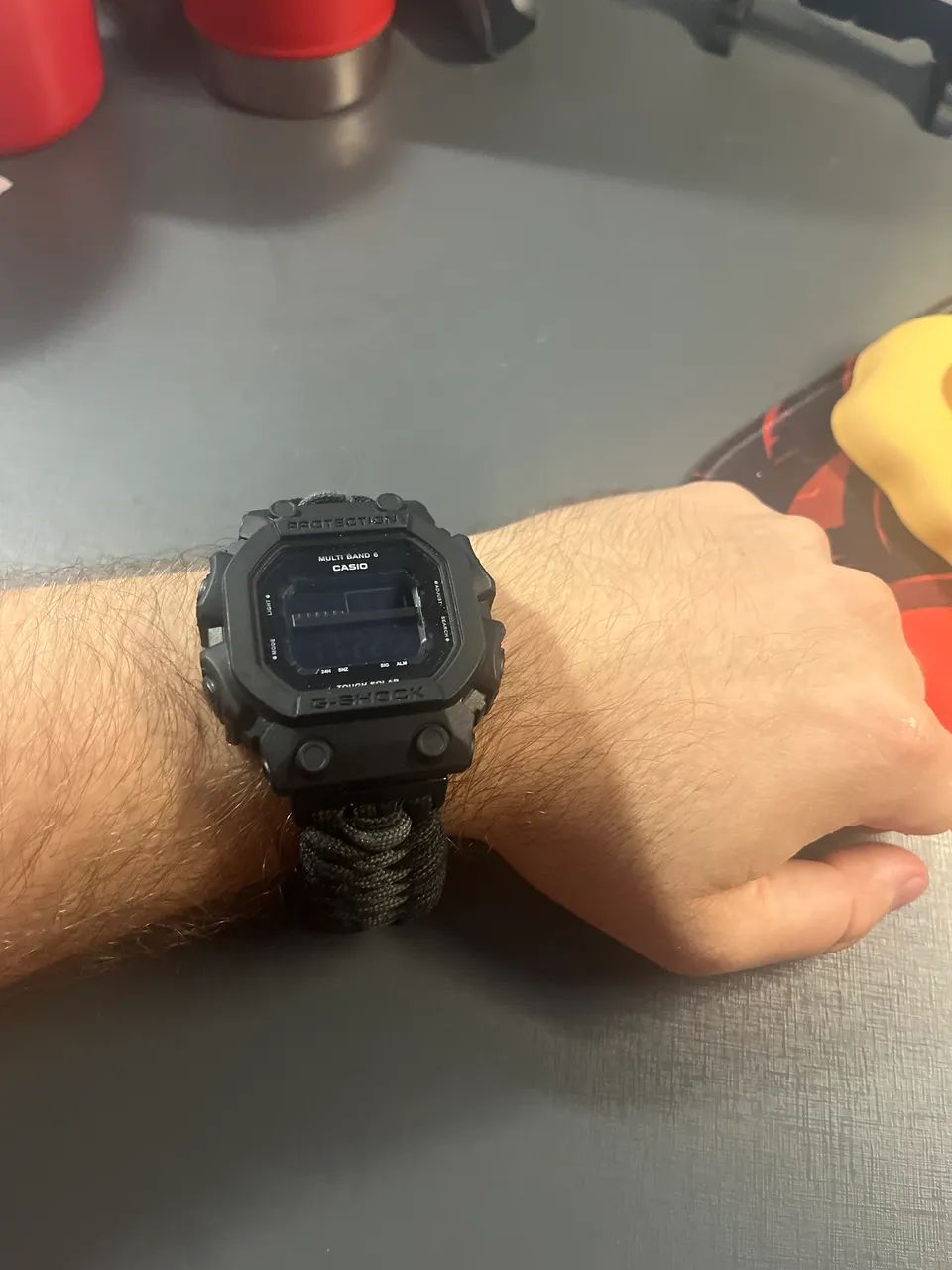 Relogio g-shock Casio + pulseira paracord + fivela personalizada - Foto 4