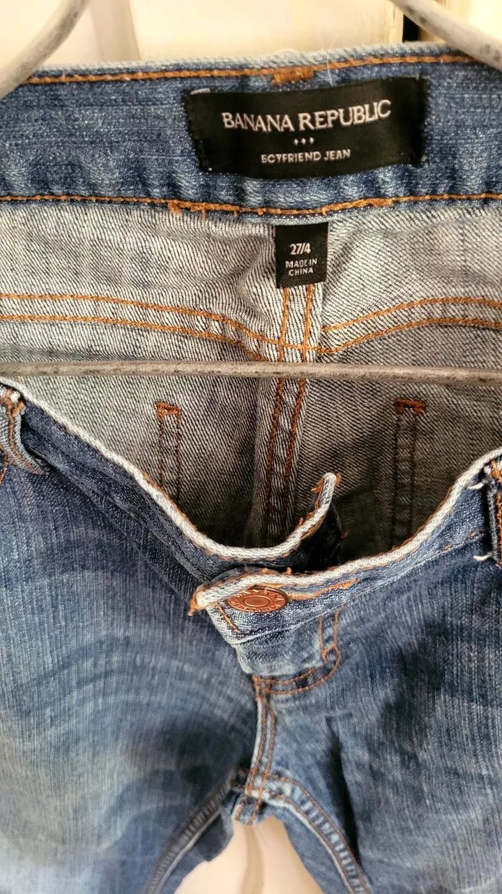 Calça jeans banana republic 40 - Foto 2