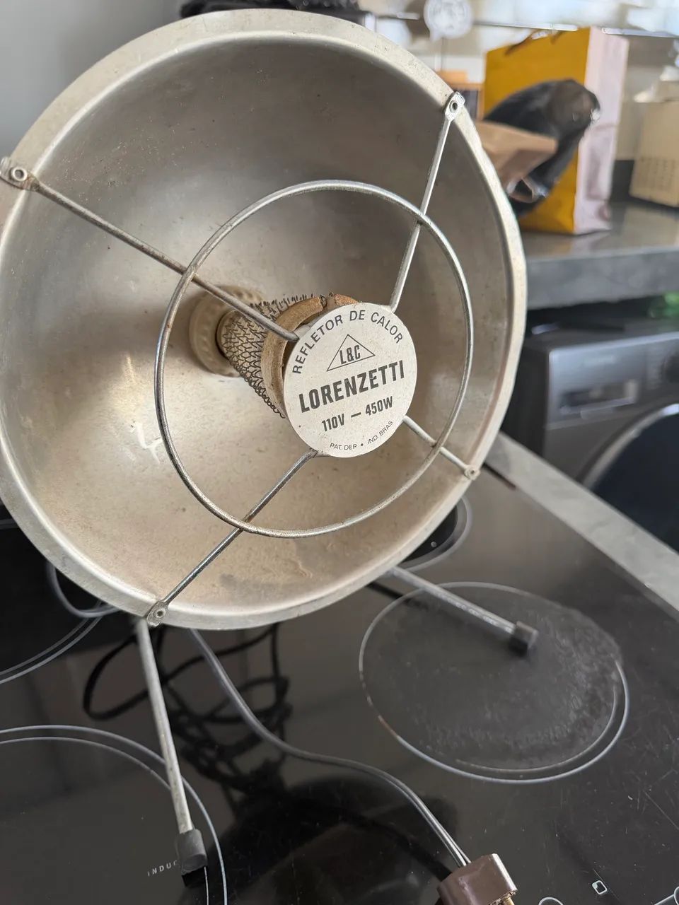 Aquecedor elétrico lorenzet antigo - Foto 3