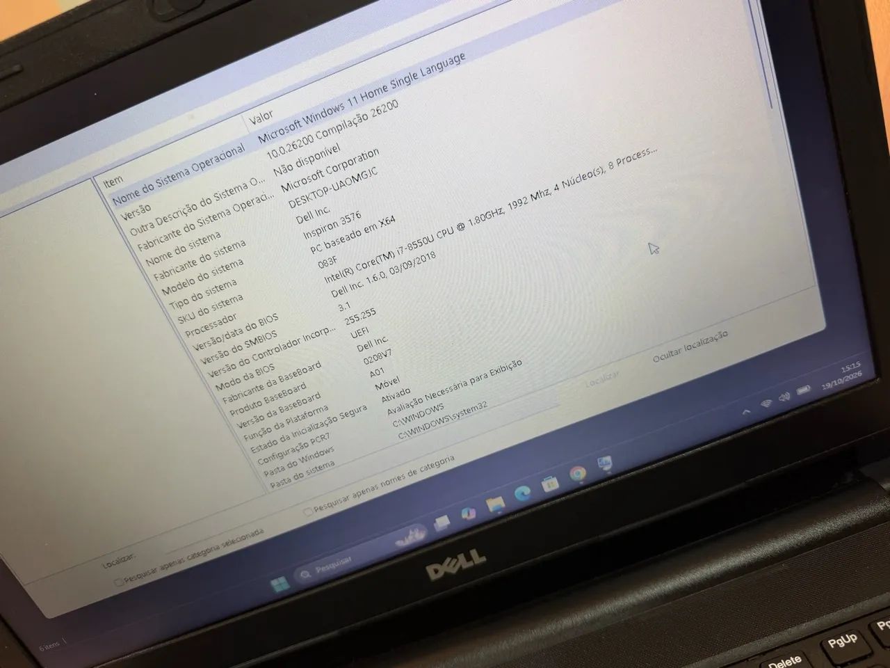 NOTEBOOK DELL - CORE i7 | 8GB RAM | SSD 480GB - Foto 5