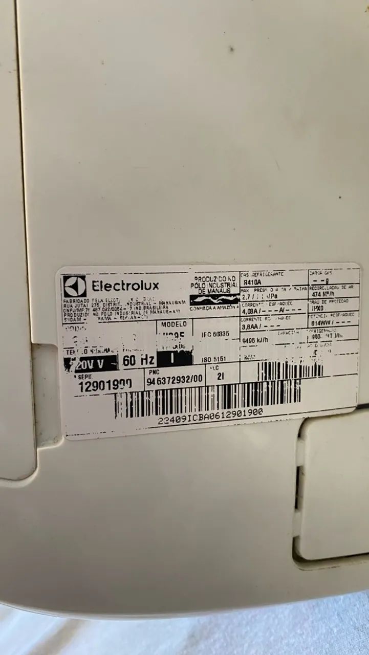 Ar condicionado Eletrolux 9.000btus  - Foto 2