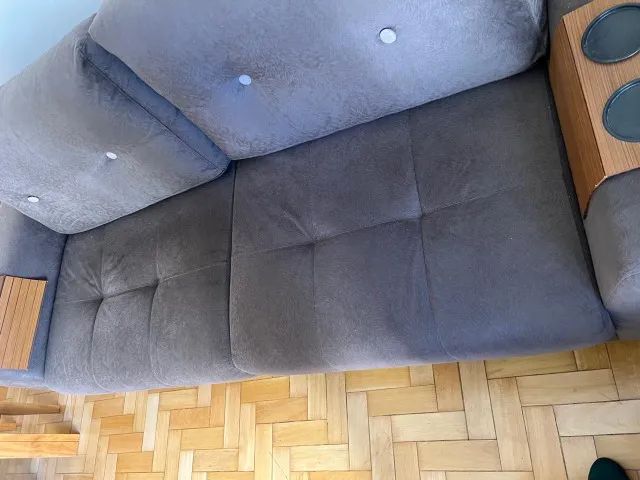 Sofá cinza de 3 lugares - Foto 4