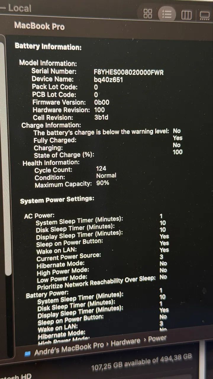 Macbook M4 Pro 16 polegadas 48Gb RAM 512 Gb Ssd - Foto 3