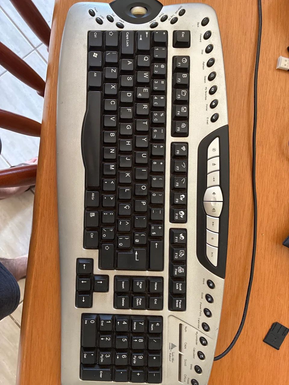 Teclado turbo office keyboard 