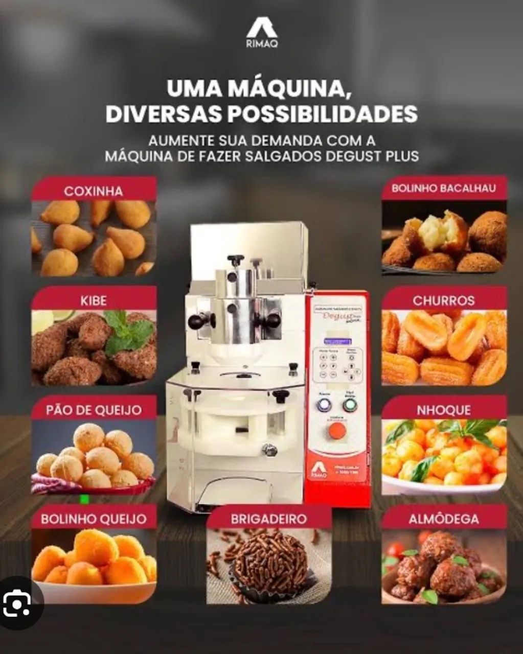 Máquina de salgados  - Foto 2