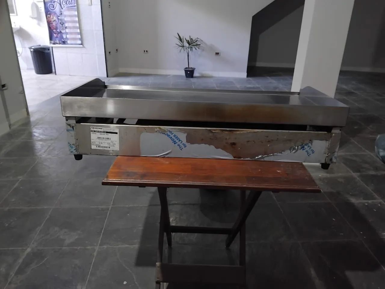 Chapa profissional a gás  - Foto 5