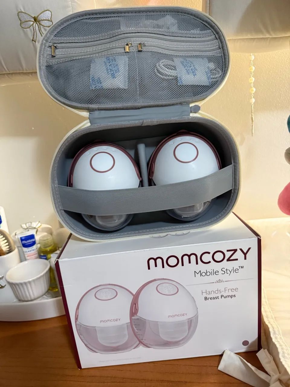 BOMBA EXTRATORA DE LEITE MOMCOZY
