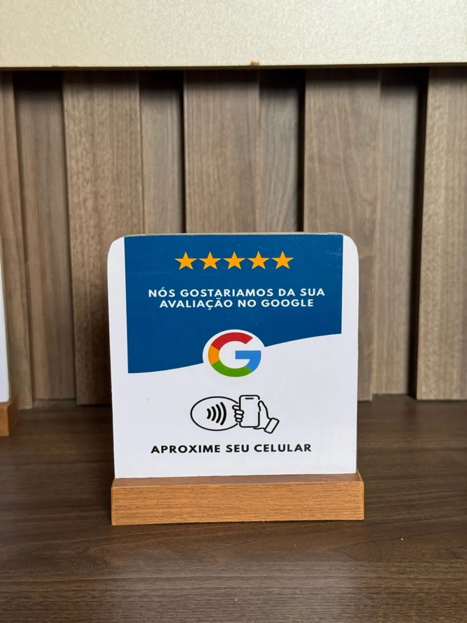 Placa de avaliação do Google  - Foto 2