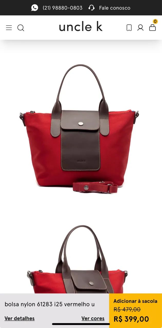 Bolsa uncle k original - Foto 4