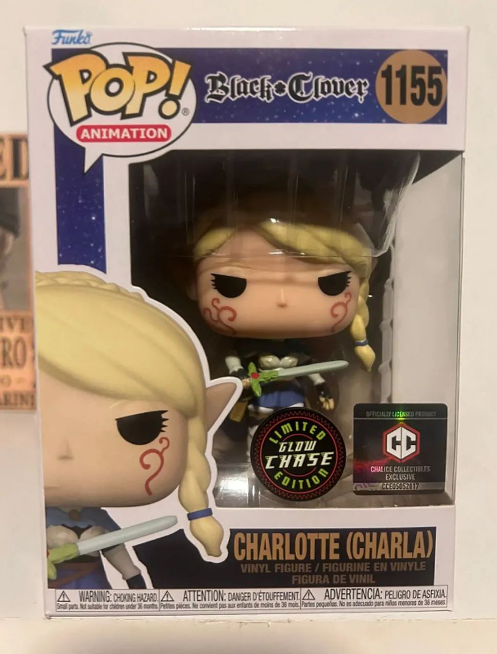 Funko Pop Charlotte Chase Chalice Exclusive