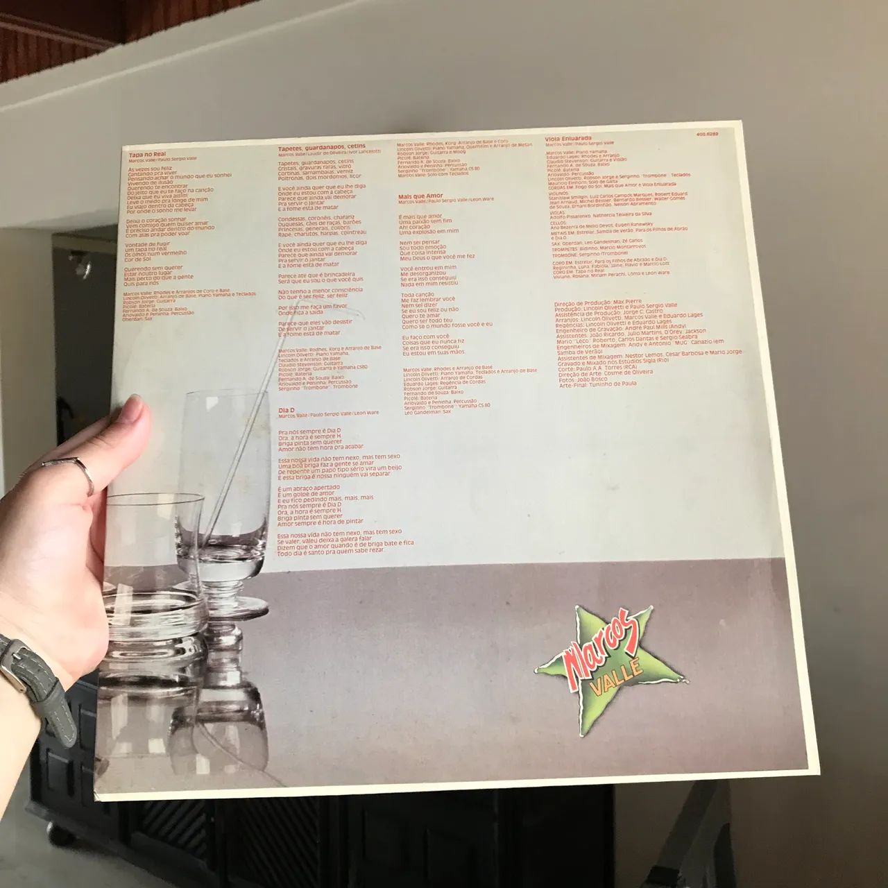 Lp Vinil - Marcos Valle - Estrelar 1983 c/ encarte - Foto 2