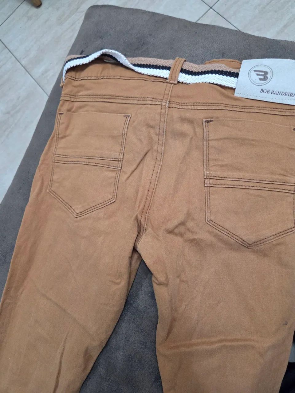 Calça sarja 14 anos - Foto 2
