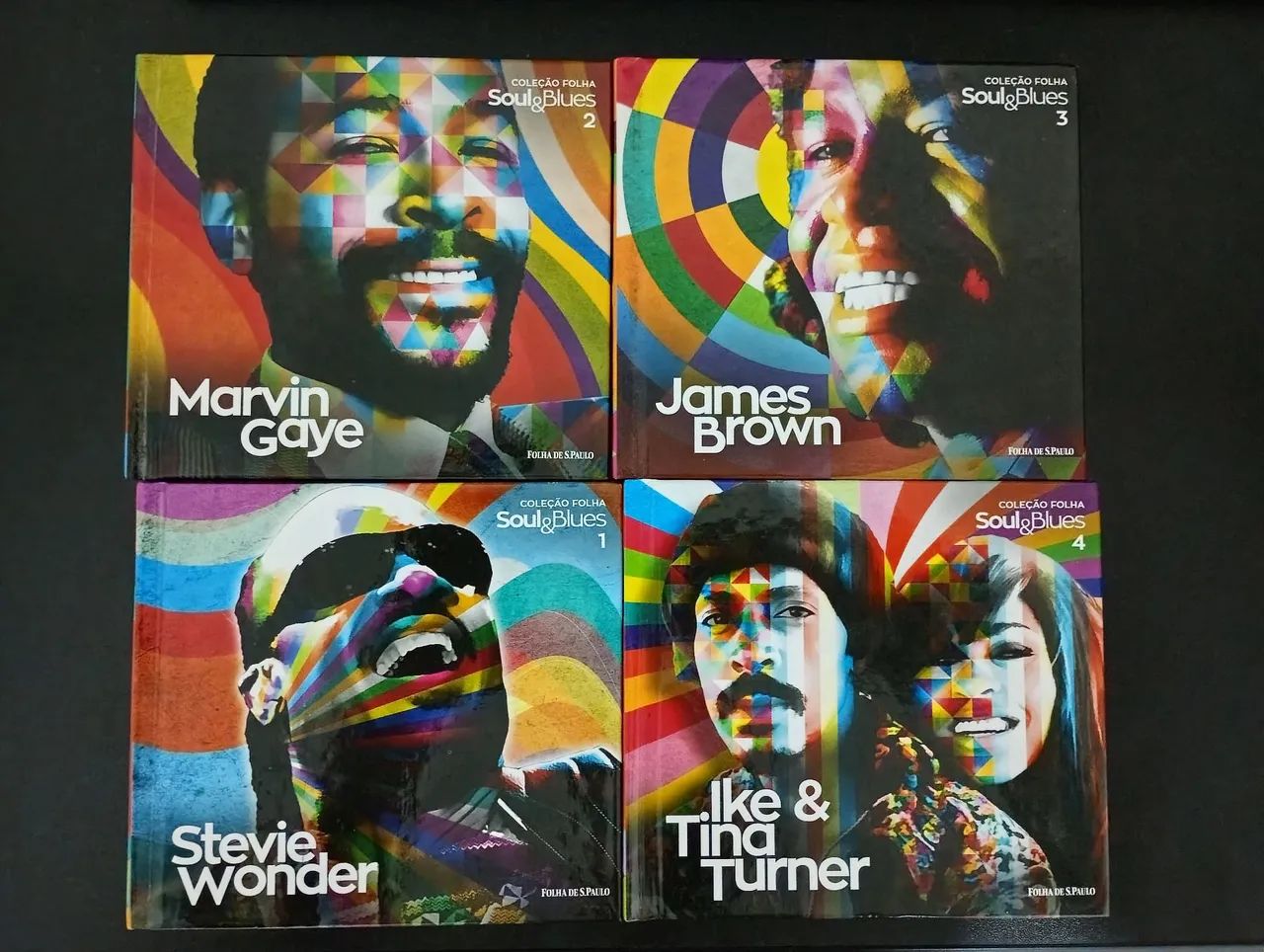 Coleção Folha Souls e Blues 4Volumes com CD