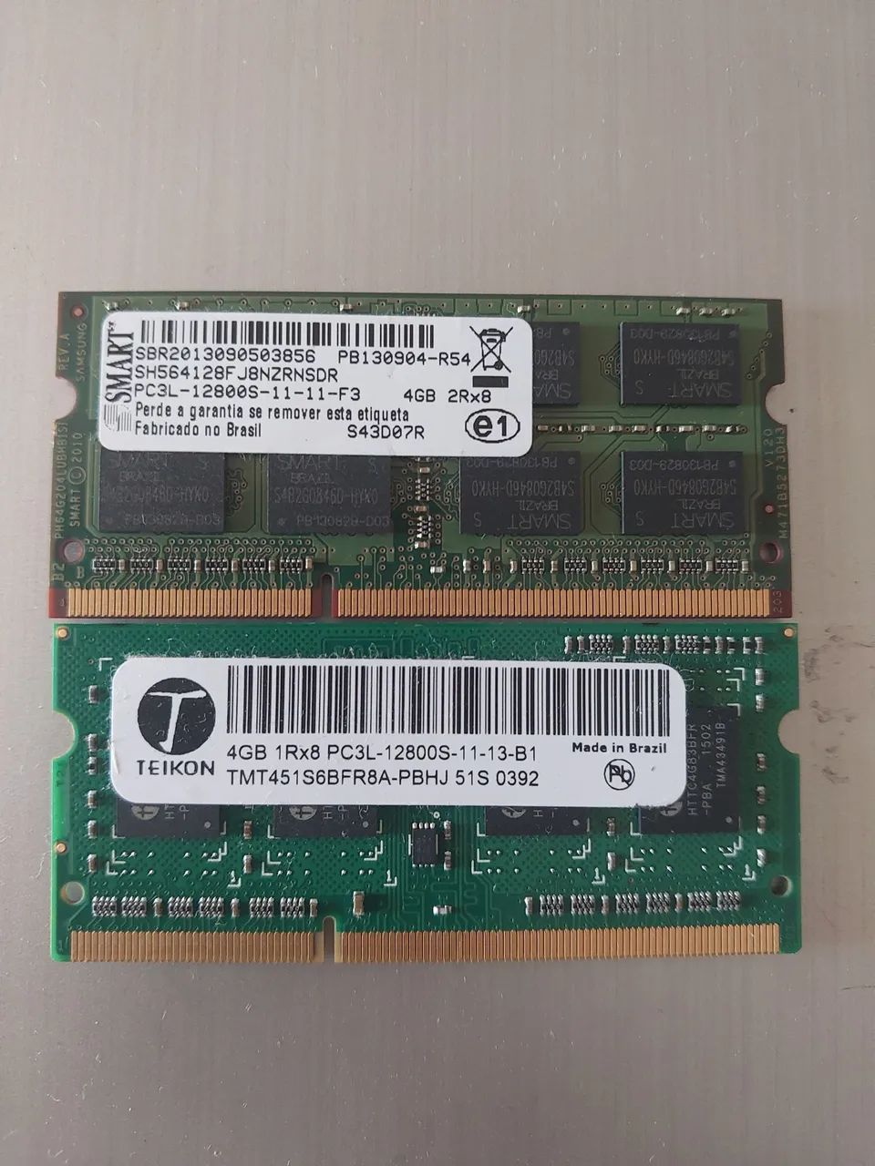 Memória para Notebook DDR3 4 gb