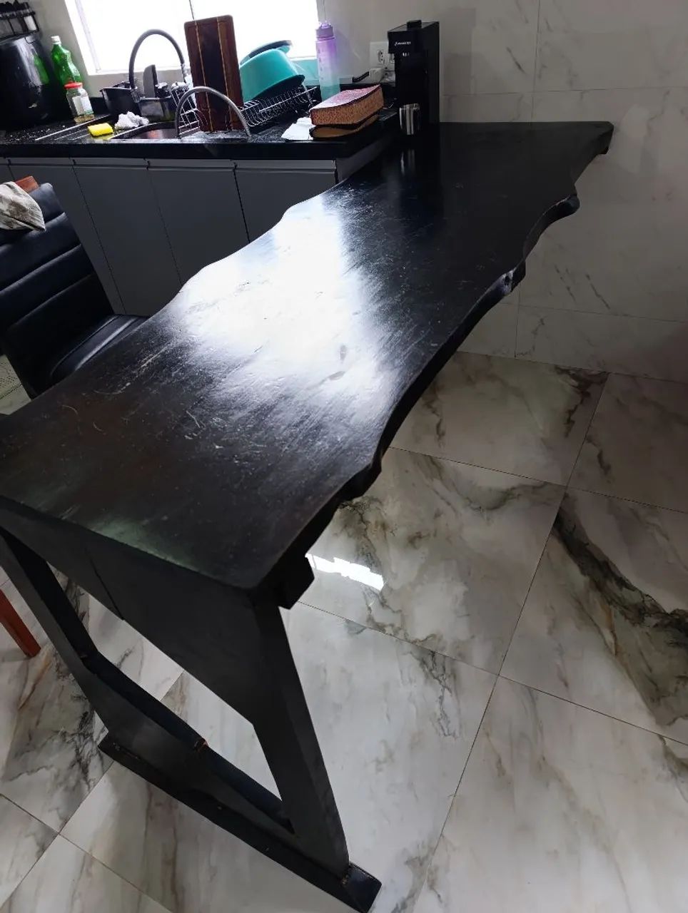 Mesa de  madeira de pinheiro  - Foto 6