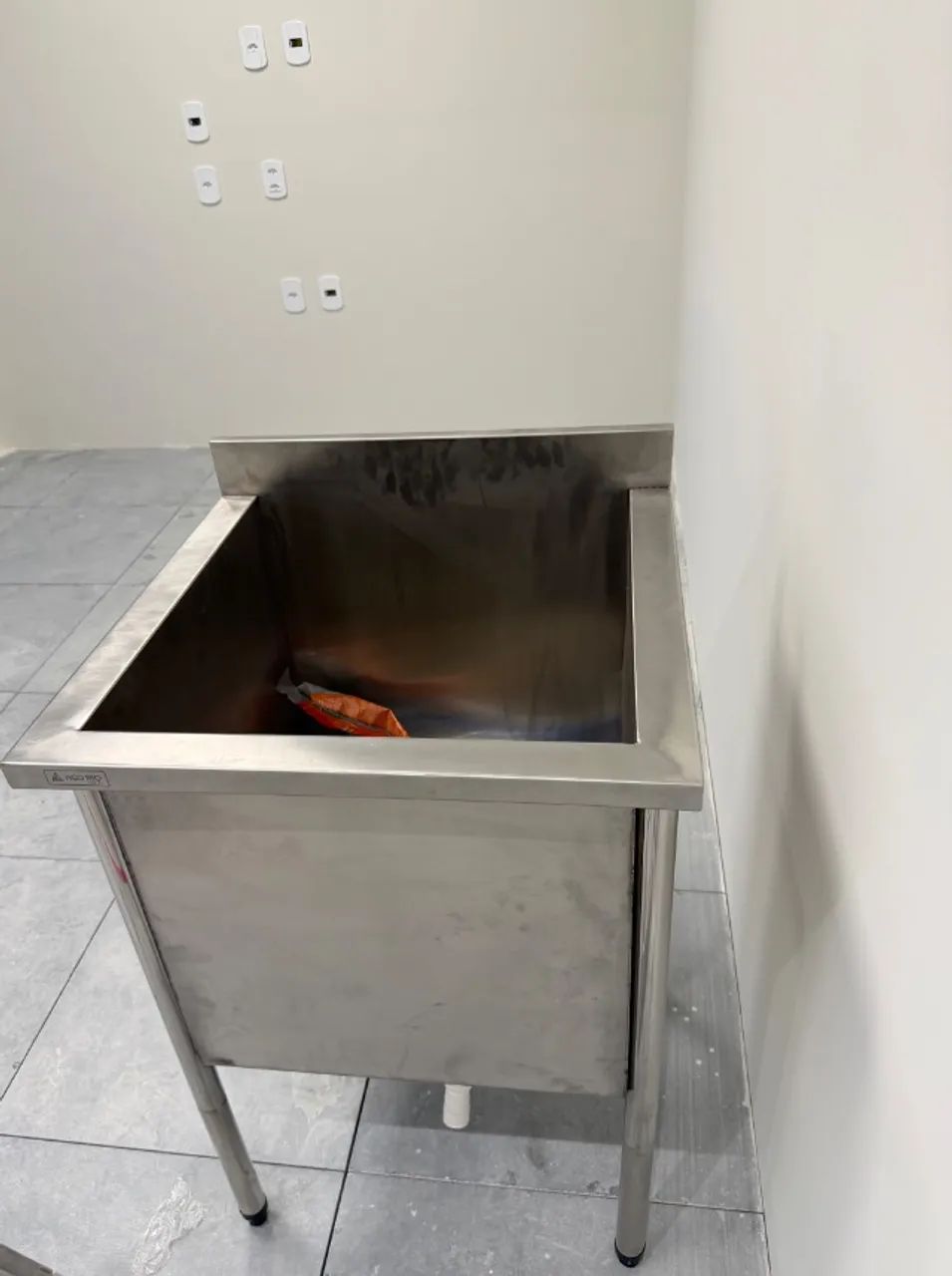 Tanque em aço inox