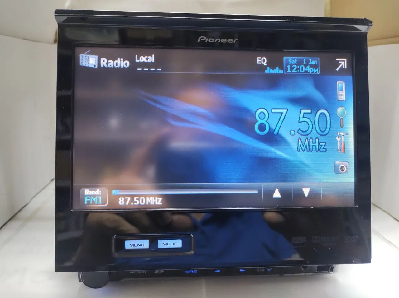 DVD Pioneer retrátil AVH-P6350BT ( BT para música) - Foto 2