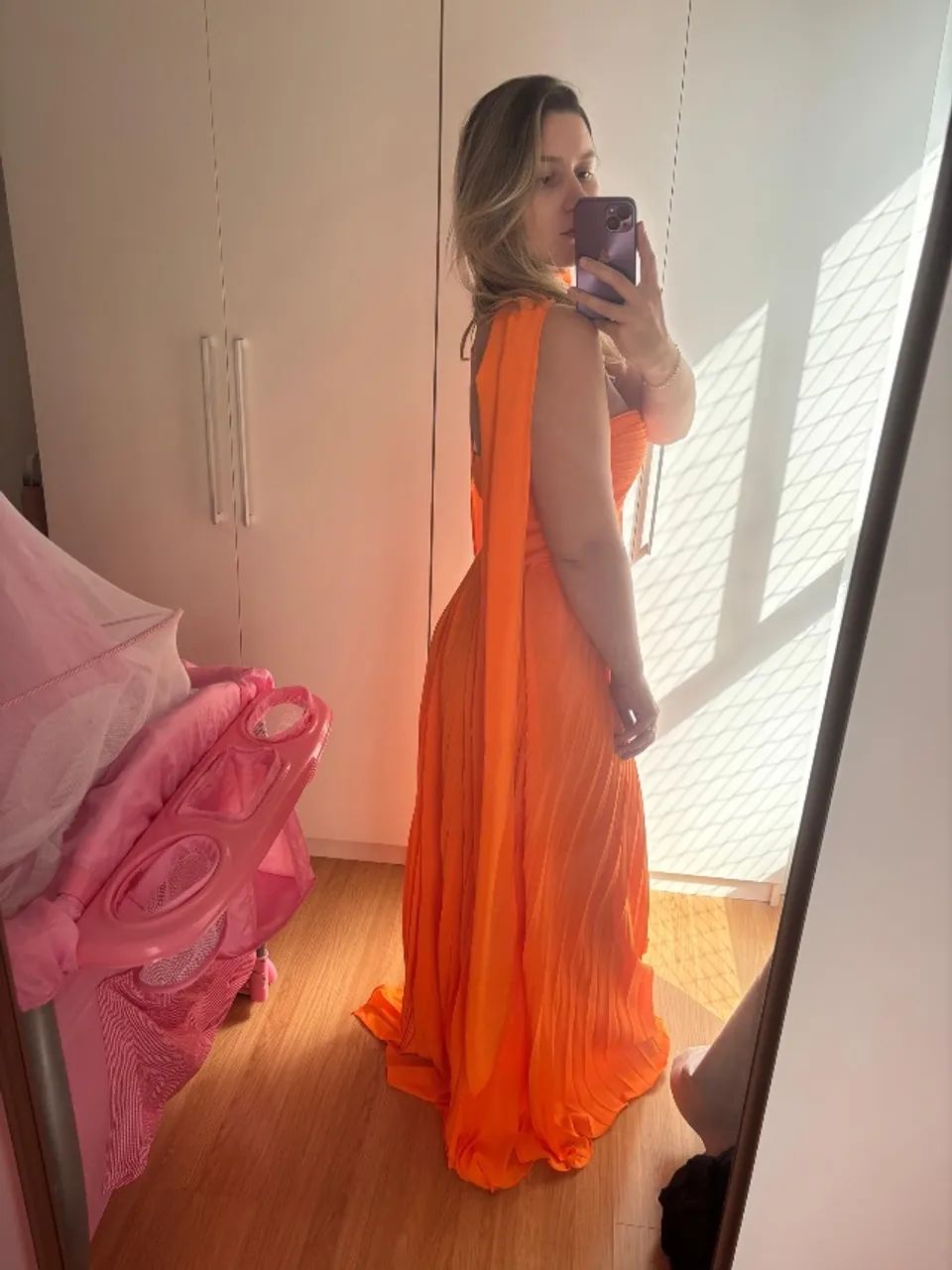 Vestido laranja  - Foto 2