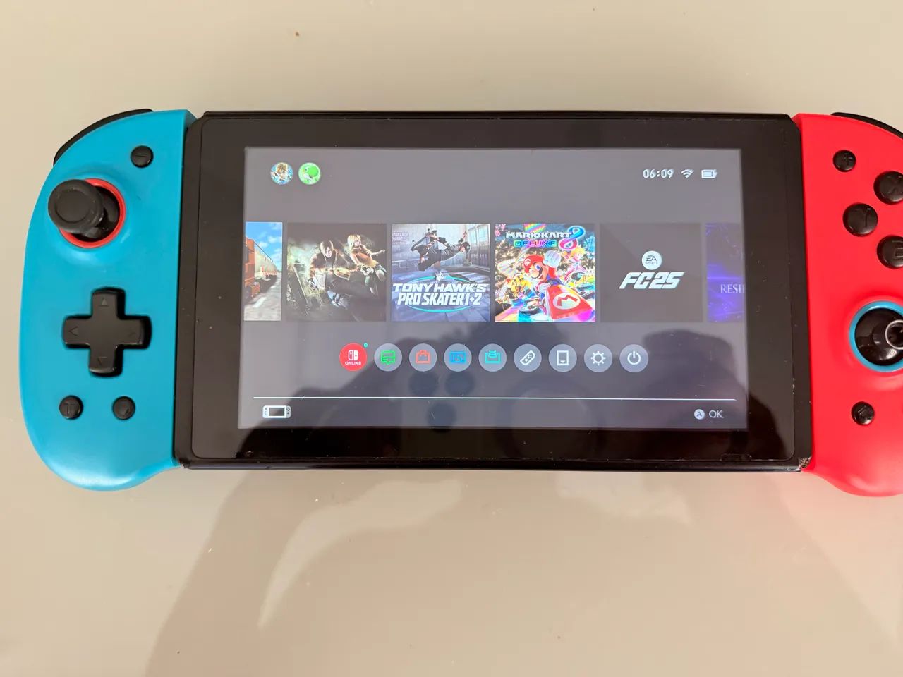 NINTENDO SWITCH V1 HAC-001 + DOCK + 7 JOGOS ? R$ 1.500 - Consoles