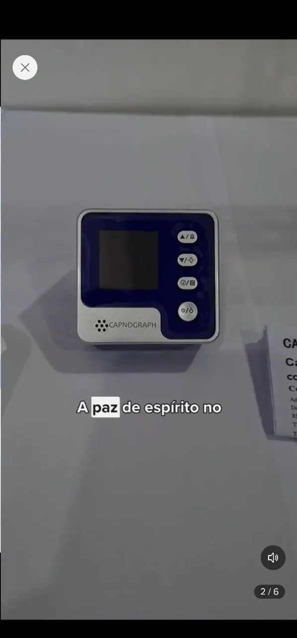 Capnografo. Novo  - Foto 2