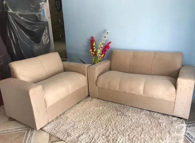 Conjunto de sofá 3 e 2 lugares novos e embalados disponíveis a pronta entrega 