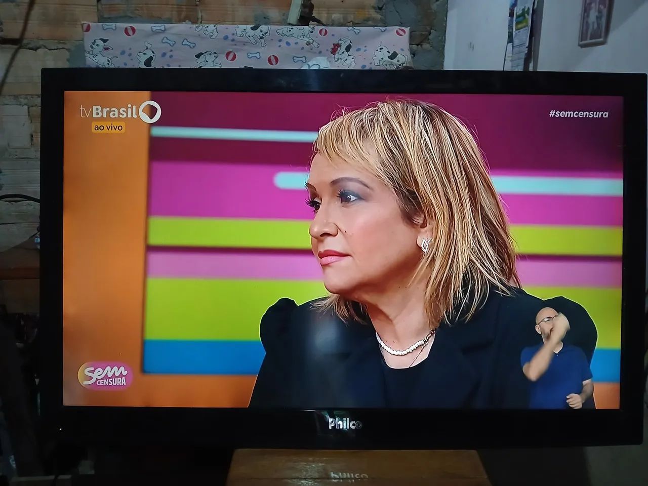 Tv philco com defeito 