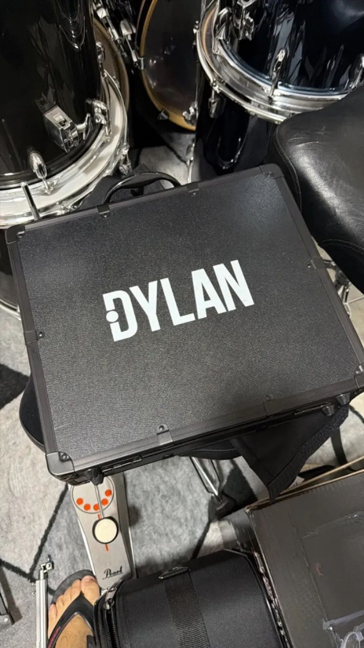 Kit Microfones de Bateria Dylan DD-7 - Completo + Case | Impecável423878214906685440