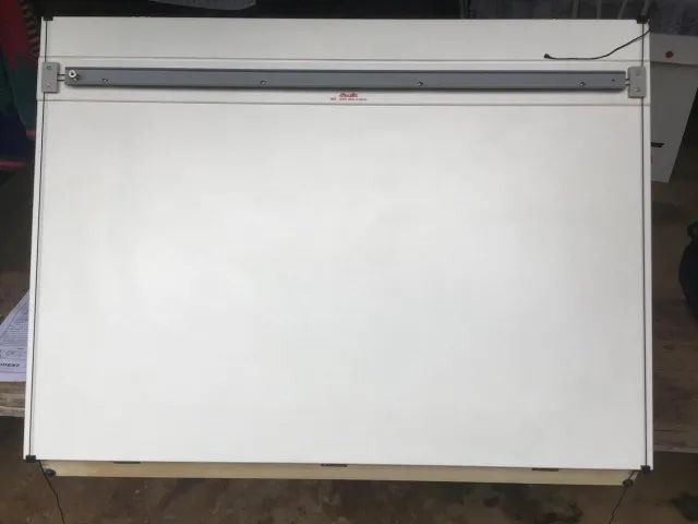 Prancheta Portátil com Régua Paralela e Regulagem da Inclinação, Trident 5000, Branco - Foto 3