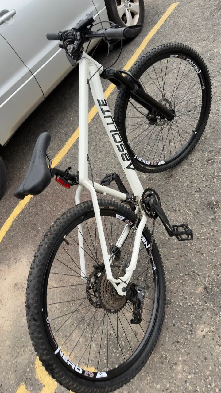 Bicicleta Absolte branco pérola V - Foto 3