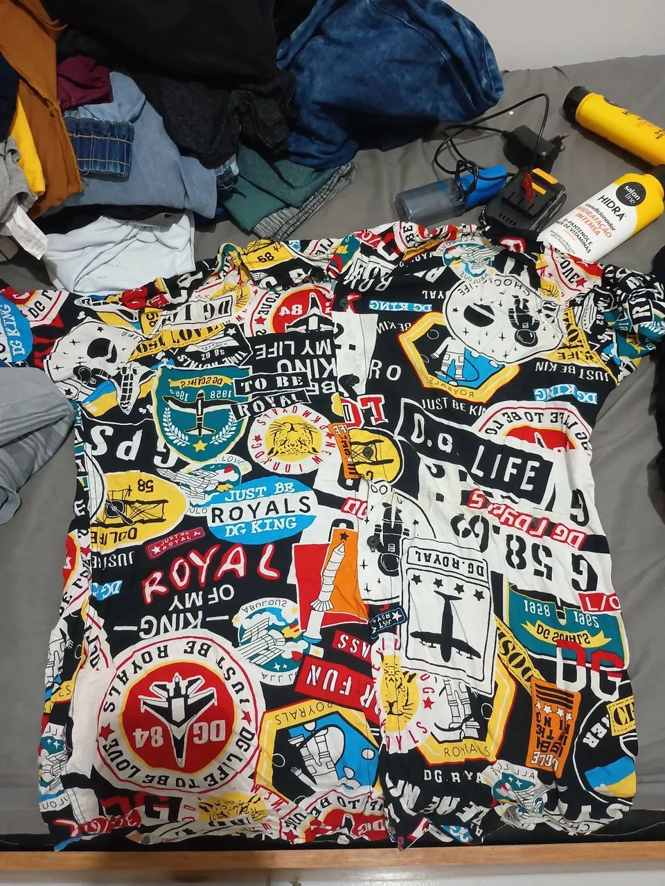Camisa de botão Usada
