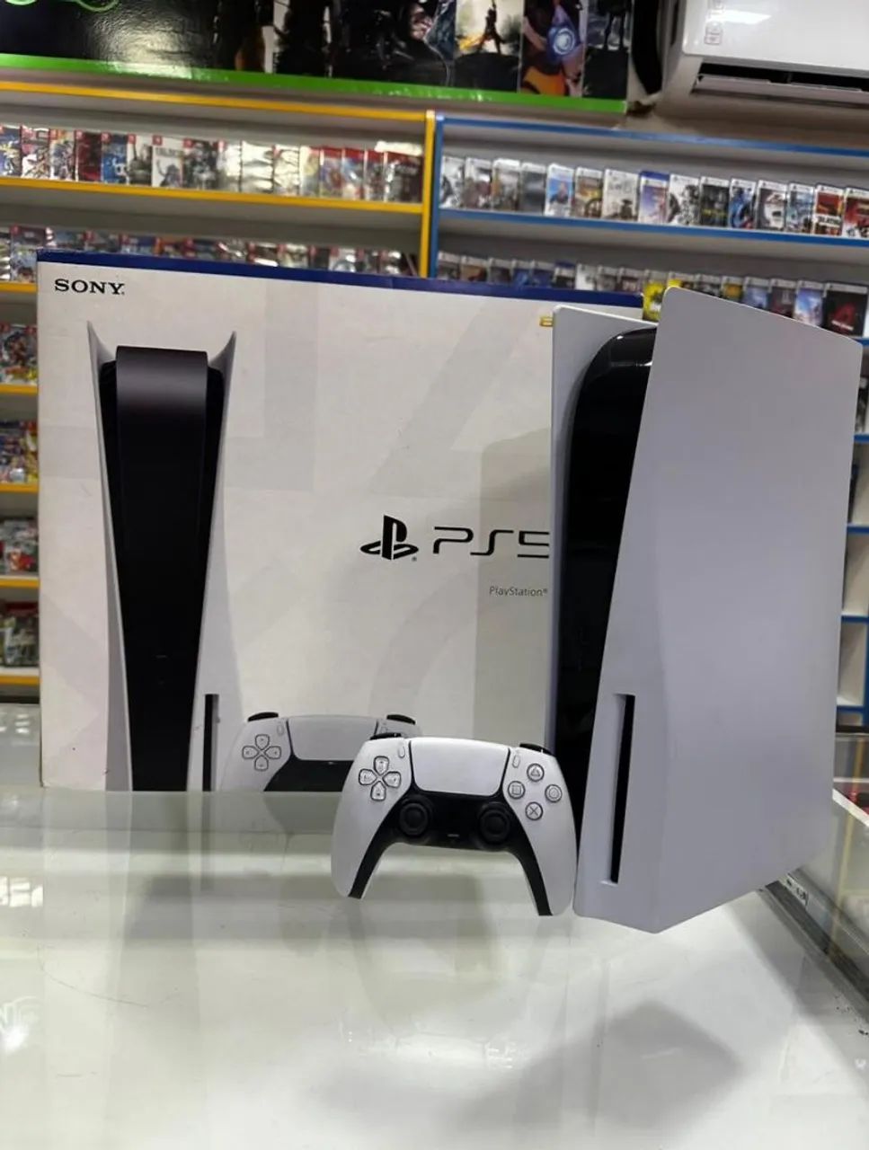 PS5 FAT SEMINOVO COM LEITOR 