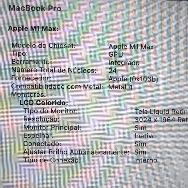 MACBOOK PRO 14 M1 MAX 64GB/1TB - 24GPU - 181C - SPACE GRAY - Foto 5