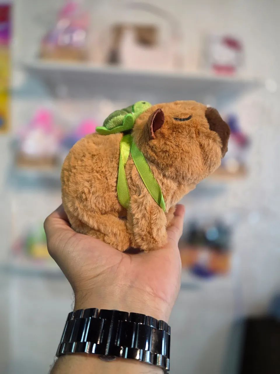 Capivara que anda e "fala"