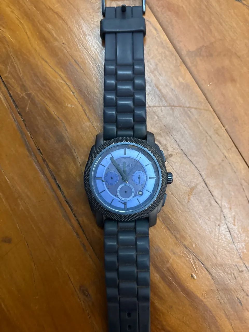 Relógio Fossil Original Azul - Foto 3