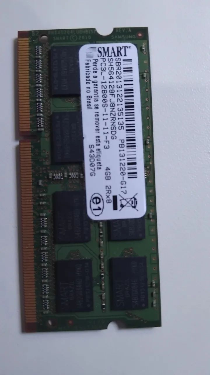 Memória RAM 4GB DDR3L Notebook - Foto 2