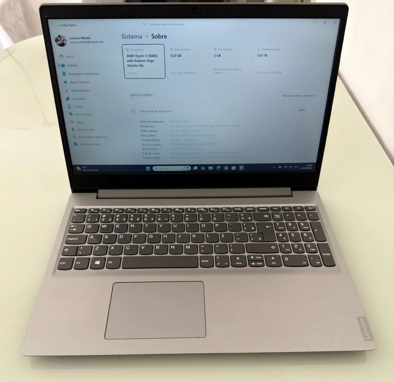 Notebook LENOVO S145 Ryzen 5 - Foto 2