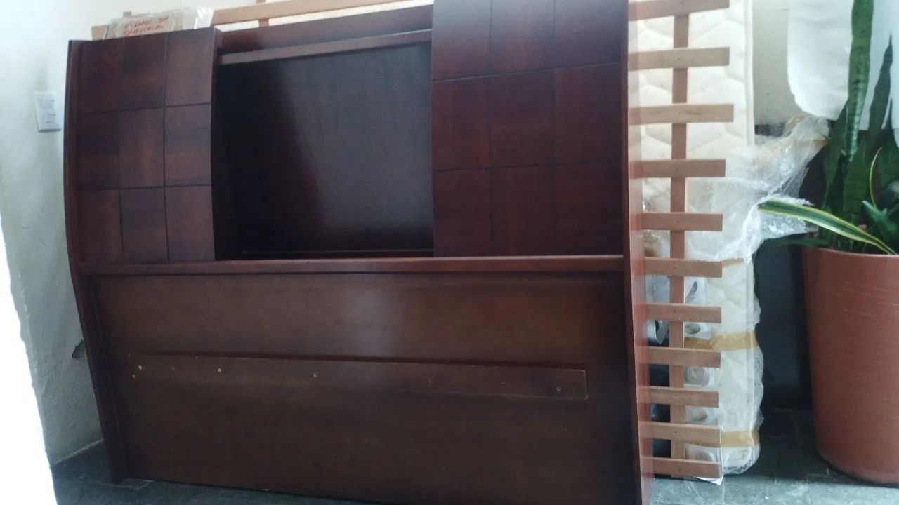 Cama de casal baú com colchão  - Foto 5
