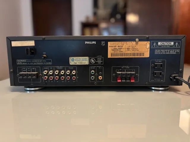 Amplificador Receiver Philips FR910 - topo de linha da marca - Foto 5