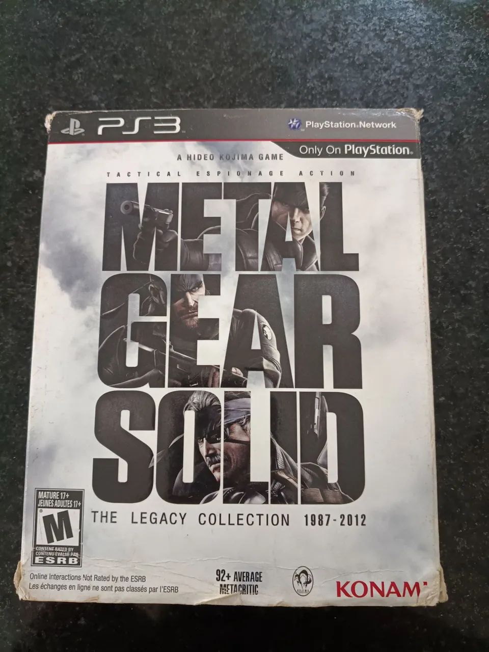 Metal Gear Solid Collection + Artbook PS3 Raro